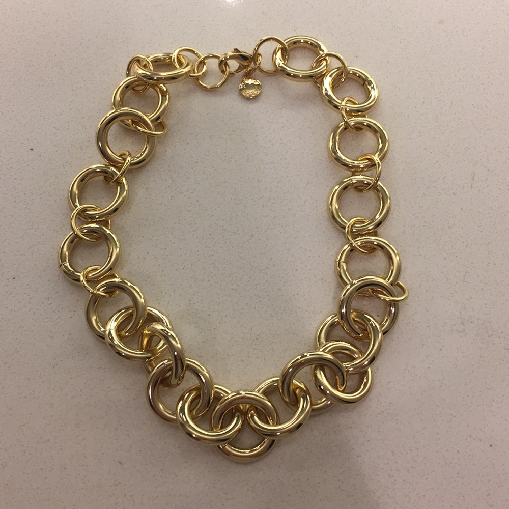 J. Crew Gold Link Necklace